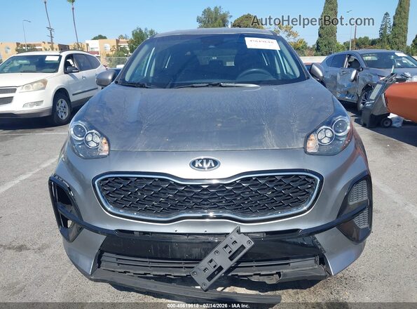 KNDPM3AC3N7957654 2022 KIA SPORTAGE Gray უკანა სალონის ხედი