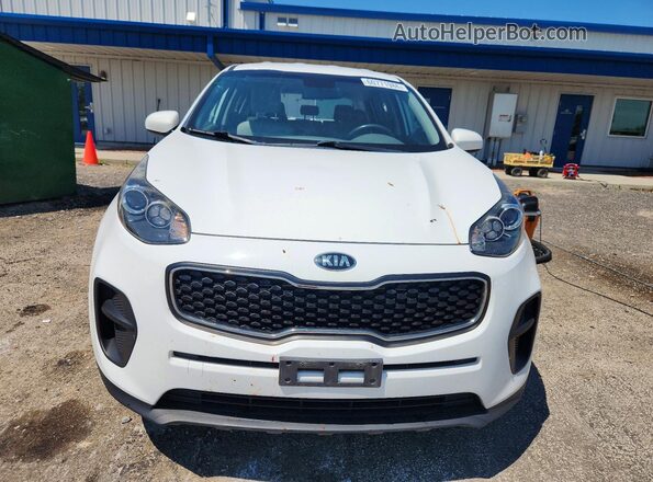 KNDPM3AC4H7047175 2017 KIA SPORTAGE White Widok z przodu
