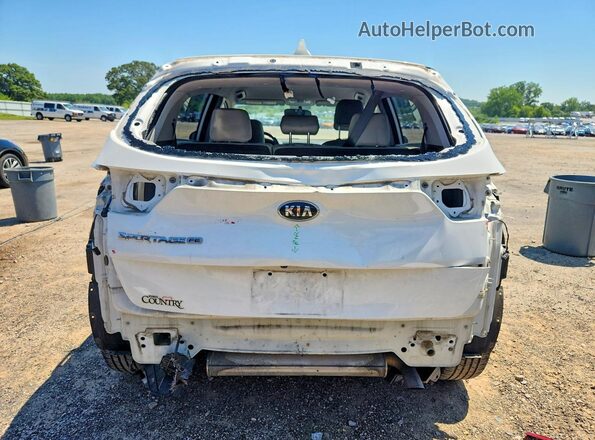 KNDPM3AC4H7047175 2017 KIA SPORTAGE White Widok z tyłu