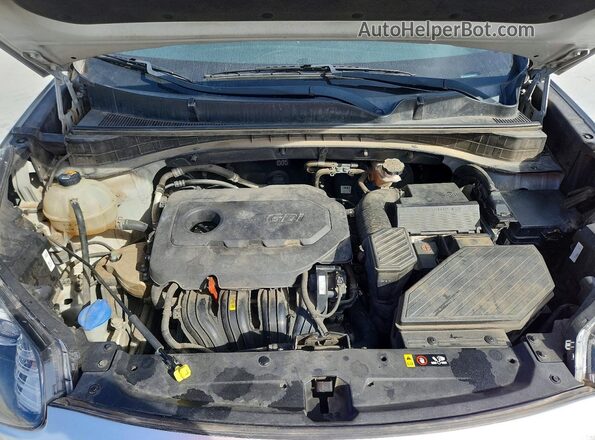 KNDPM3AC4H7134705 2017 KIA SPORTAGE Silver Вид задньої частини салону