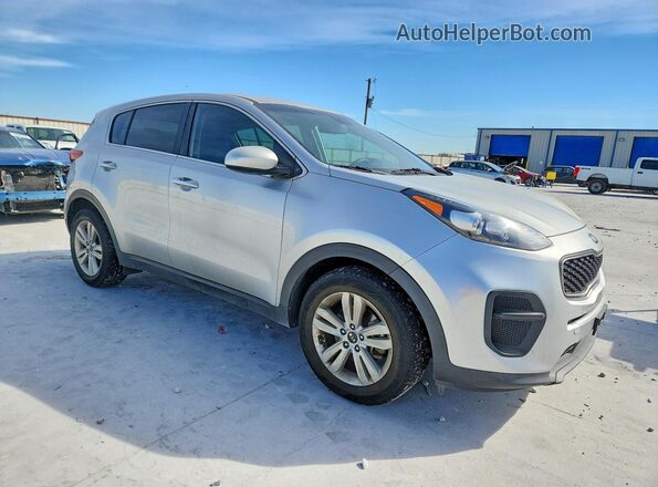 KNDPM3AC4H7134705 2017 KIA SPORTAGE Silver Передня права чверть