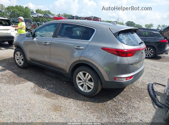 KNDPM3AC4H7194144 2017 KIA SPORTAGE Серый Задняя левая четверть