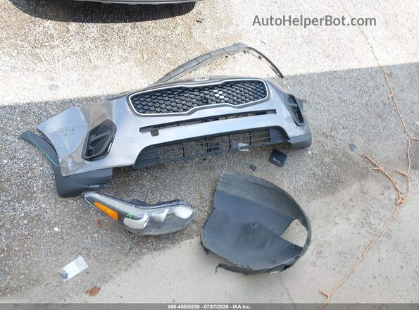 KNDPM3AC4H7194144 2017 KIA SPORTAGE Серый Вид щитка приборов