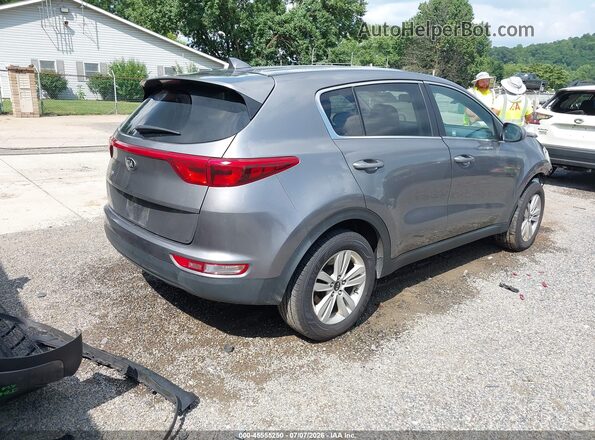 KNDPM3AC4H7194144 2017 KIA SPORTAGE Серый Задняя правая четверть