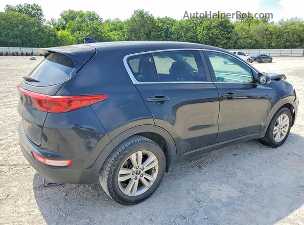 KNDPM3AC4H7205157 2017 KIA SPORTAGE Black Tył prawy