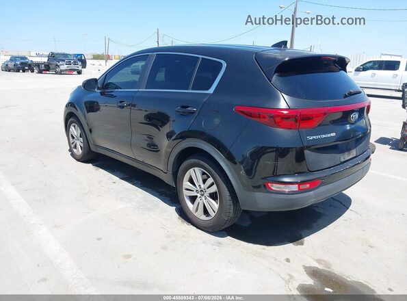 KNDPM3AC4H7210150 2017 KIA SPORTAGE Black Tył lewy