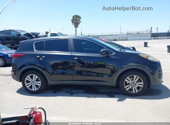 KNDPM3AC4H7210150 2017 KIA SPORTAGE Black Widok wnętrza 360 stopni