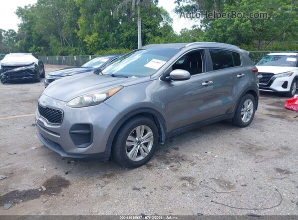 KNDPM3AC4H7294440 2017 KIA SPORTAGE Gray Przód lewy