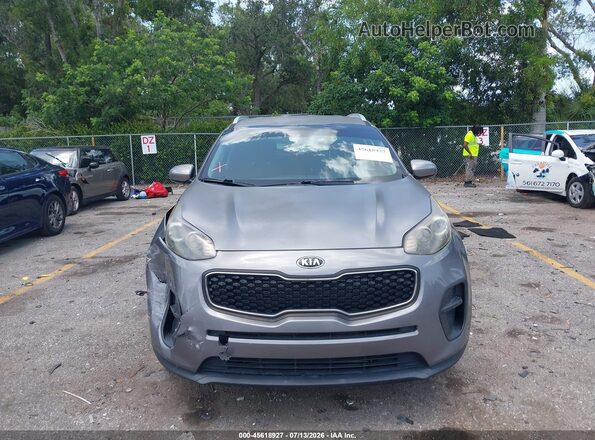 KNDPM3AC4H7294440 2017 KIA SPORTAGE Gray Widok zestawu wskaźników