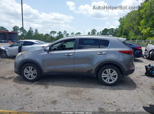 KNDPM3AC4H7294440 2017 KIA SPORTAGE Gray Widok wnętrza 360 stopni
