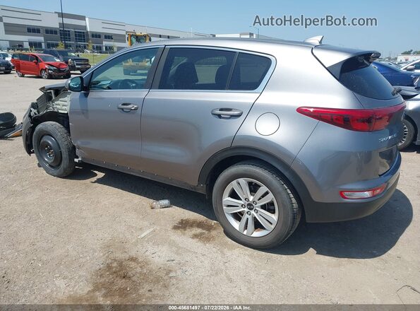 KNDPM3AC4J7336207 2018 KIA SPORTAGE Gray Задня ліва чверть