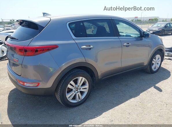 KNDPM3AC4J7336207 2018 KIA SPORTAGE Gray Задня права чверть