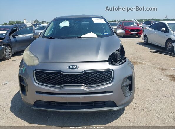 KNDPM3AC4J7336207 2018 KIA SPORTAGE Gray Вид щитка приладів