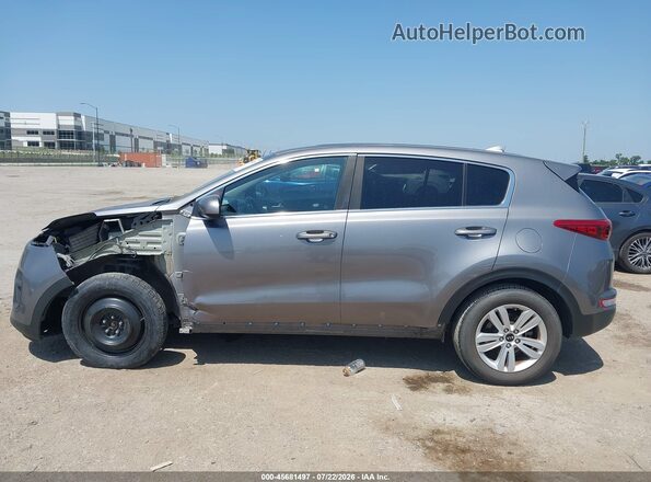 KNDPM3AC4J7336207 2018 KIA SPORTAGE Gray Панорамний вид салону 360°