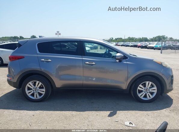 KNDPM3AC4J7336207 2018 KIA SPORTAGE Gray Вид задньої частини салону