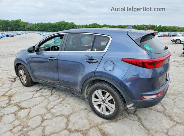 KNDPM3AC4J7382331 2018 KIA SPORTAGE Blue უკანა მარცხენა