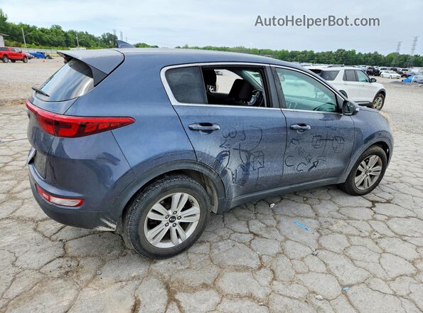 KNDPM3AC4J7382331 2018 KIA SPORTAGE Blue უკანა მარჯვენა