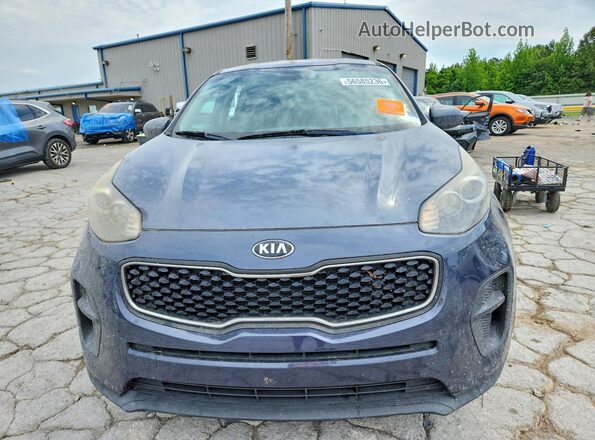 KNDPM3AC4J7382331 2018 KIA SPORTAGE Blue წინა ხედი