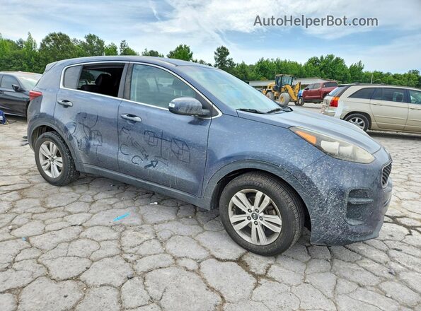 KNDPM3AC4J7382331 2018 KIA SPORTAGE Blue წინა მარჯვენა