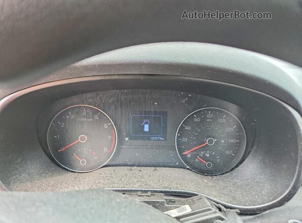 KNDPM3AC4J7382331 2018 KIA SPORTAGE Blue ხელსაწყოთა პანელის ხედი