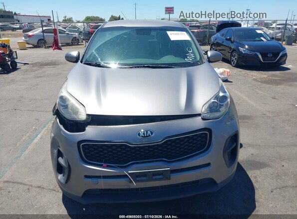 KNDPM3AC4J7423864 2018 KIA SPORTAGE Gray Սարքավորումների վահանակի տեսք