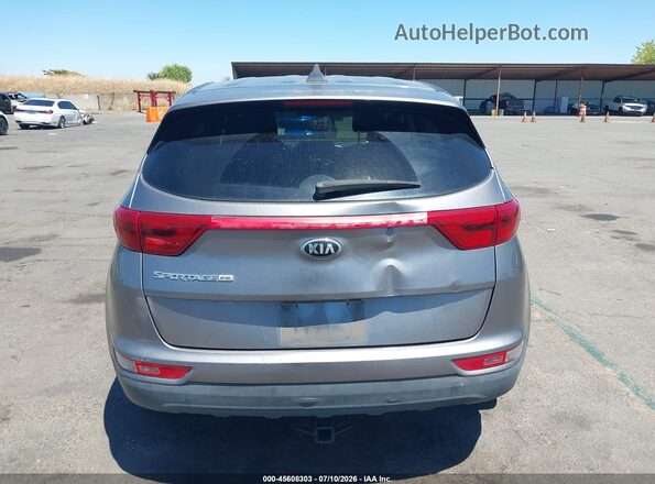 KNDPM3AC4J7423864 2018 KIA SPORTAGE Gray 