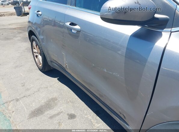 KNDPM3AC4J7423864 2018 KIA SPORTAGE Gray 