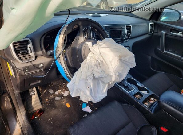 KNDPM3AC4K7495813 2019 KIA SPORTAGE Silver Вид панелі приладів