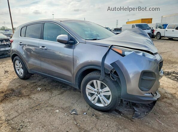 KNDPM3AC4K7495813 2019 KIA SPORTAGE Silver Передня права чверть