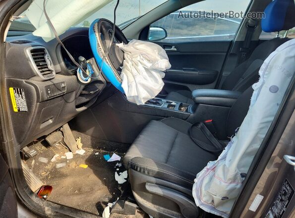 KNDPM3AC4K7495813 2019 KIA SPORTAGE Silver Вид салону спереду