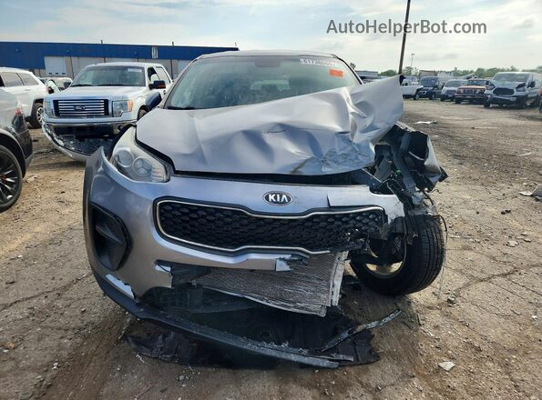 KNDPM3AC4K7495813 2019 KIA SPORTAGE Silver Вид спереду