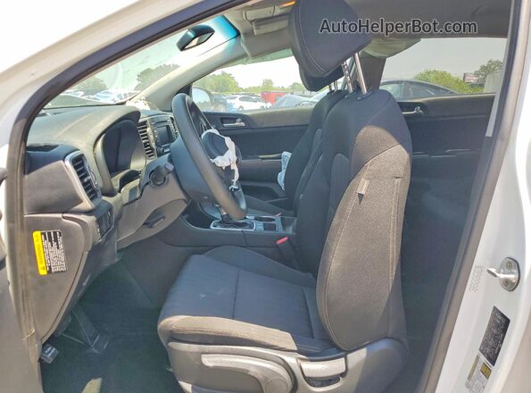 KNDPM3AC4K7525084 2019 KIA SPORTAGE White Սալոնի դիմացի տեսք