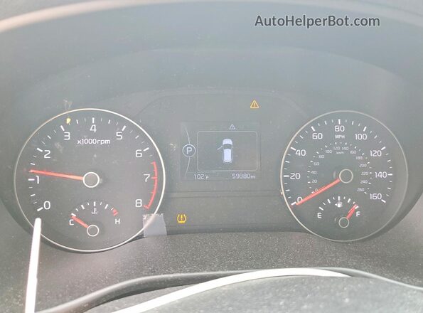 KNDPM3AC4K7538224 2019 KIA SPORTAGE Серебряный Вид щитка приборов
