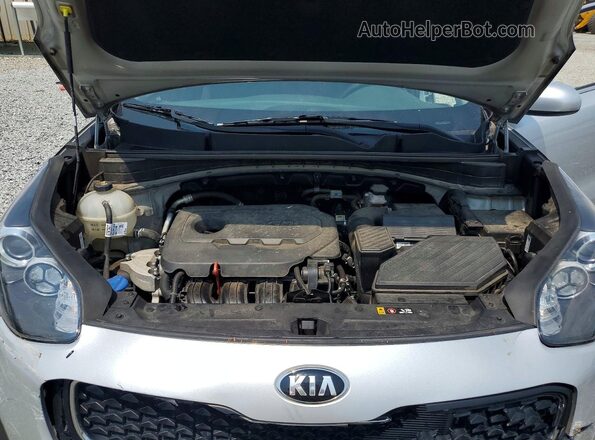 KNDPM3AC4K7538224 2019 KIA SPORTAGE Серебряный Вид подкапотного пространства