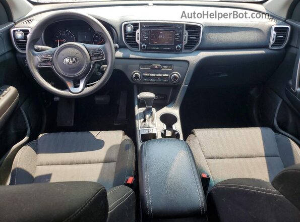 KNDPM3AC4K7538224 2019 KIA SPORTAGE Серебряный Вид панели приборов