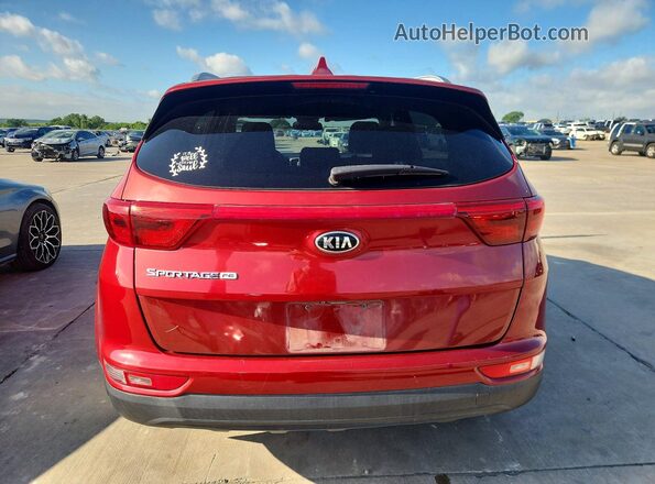 KNDPM3AC4K7550681 2019 KIA SPORTAGE Красный Вид сзади