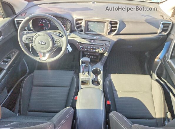 KNDPM3AC4K7550681 2019 KIA SPORTAGE Красный Вид панели приборов