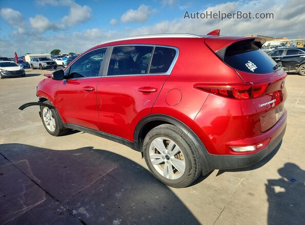KNDPM3AC4K7550681 2019 KIA SPORTAGE Красный Задняя левая четверть