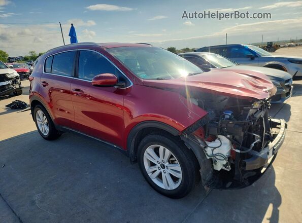 KNDPM3AC4K7550681 2019 KIA SPORTAGE Красный Передняя правая четверть