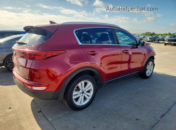 KNDPM3AC4K7550681 2019 KIA SPORTAGE Красный Задняя правая четверть