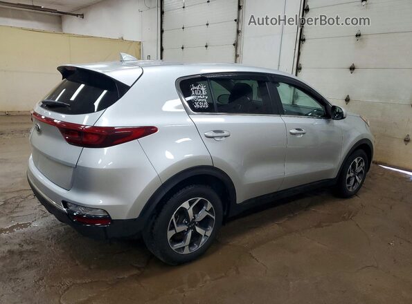 KNDPM3AC4L7639247 2020 KIA SPORTAGE Silver Trasero derecho