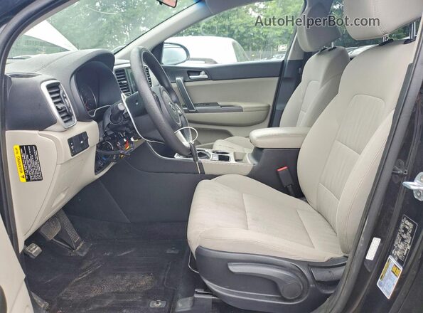 KNDPM3AC4L7661572 2020 KIA SPORTAGE Black Vista interior delantera