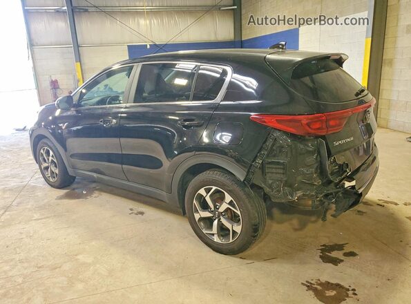 KNDPM3AC4L7661572 2020 KIA SPORTAGE Black Trasero izquierdo