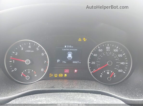 KNDPM3AC4L7744189 2020 KIA SPORTAGE Red Vista de los asientos traseros