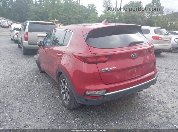 KNDPM3AC4L7744189 2020 KIA SPORTAGE Red Trasero izquierdo