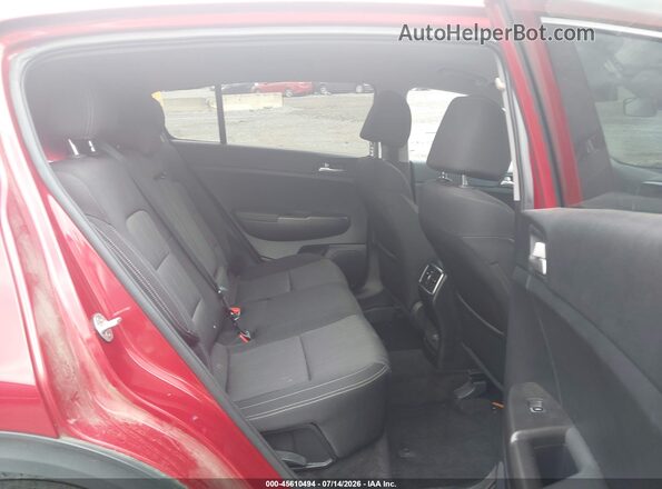 KNDPM3AC4L7744189 2020 KIA SPORTAGE Red Vista de la etiqueta del VIN