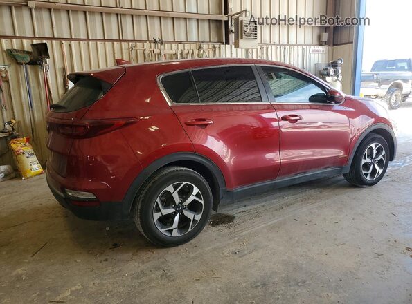 KNDPM3AC4L7821806 2020 KIA SPORTAGE Red Հետևի աջ