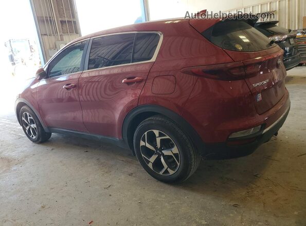 KNDPM3AC4L7821806 2020 KIA SPORTAGE Red Հետևի ձախ