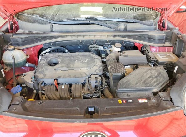 KNDPM3AC4L7821806 2020 KIA SPORTAGE Red Շարժիչի բաժամունքի տեսք