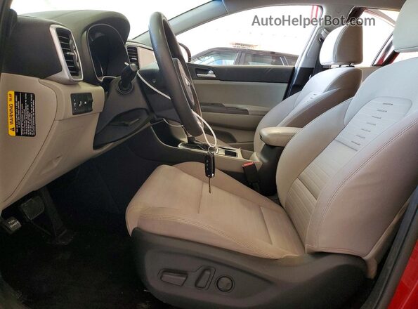 KNDPM3AC4L7821806 2020 KIA SPORTAGE Red Սալոնի դիմացի տեսք